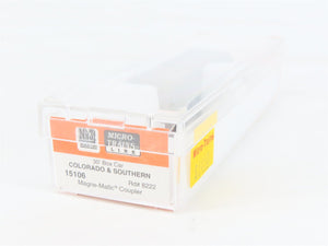 Nn3 Scale Micro-Trains MTL 15106 C&S Colorado & Southern 30' Box Car #8222