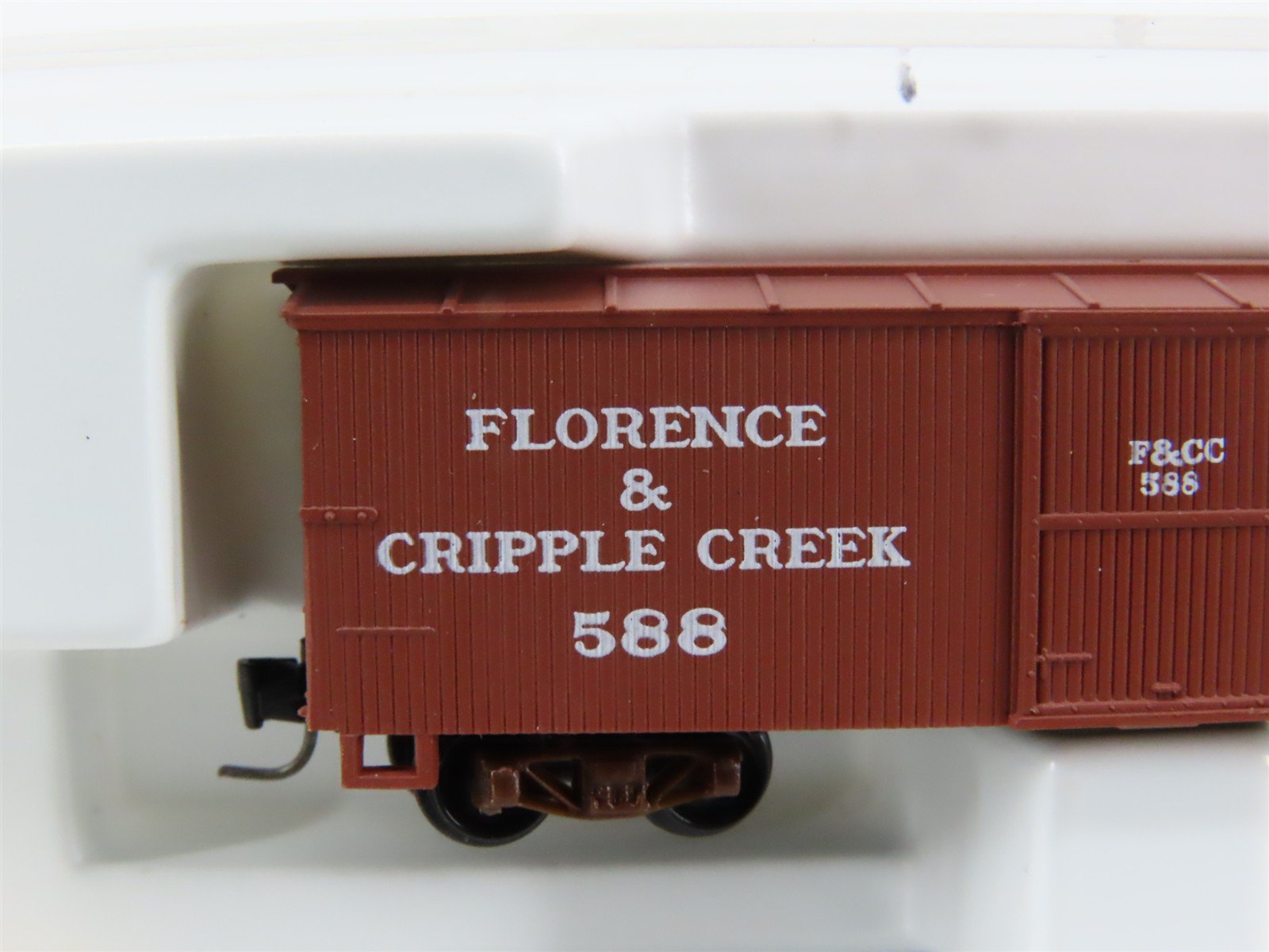 Nn3 Scale Micro-Trains MTL 15104 F&CC Florence & Cripple Creek Box Car #588