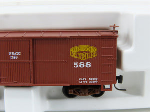 Nn3 Scale Micro-Trains MTL 15104 F&CC Florence & Cripple Creek Box Car #588