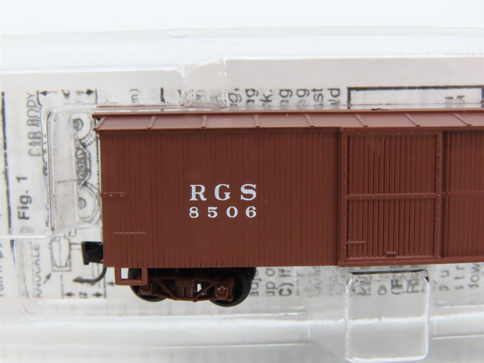 Nn3 Scale Micro-Trains MTL 80000130 RGS Rio Grande Southern 30' Box Car #8506