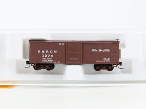 Nn3 Scale Micro-Trains MTL 15112 D&RGW Rio Grande 30' Single Door Box Car #3270