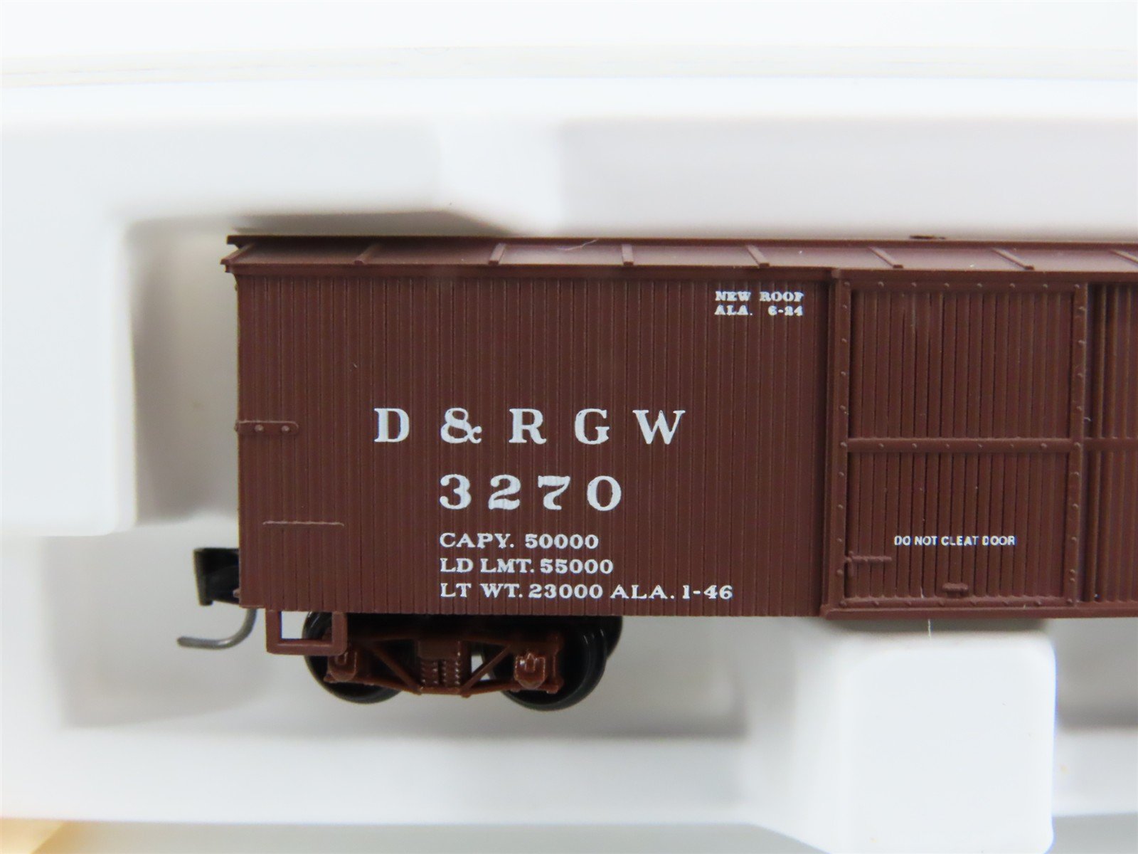 Nn3 Scale Micro-Trains MTL 15112 D&RGW Rio Grande 30' Single Door Box Car #3270
