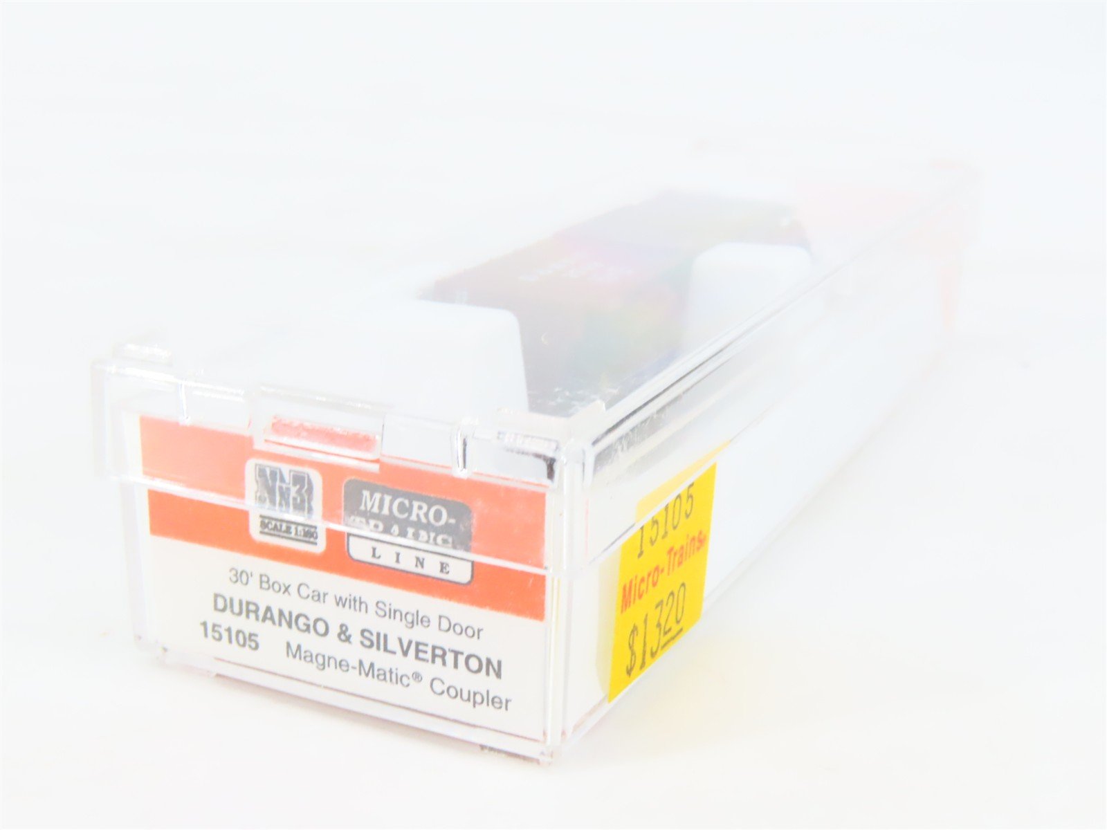Nn3 Scale Micro-Trains MTL 15105 D&SNG Durango & Silverton 30' Box Car #3749