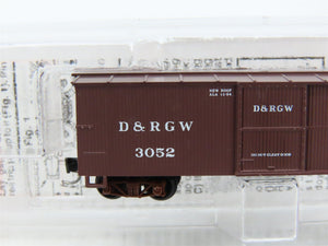Nn3 Scale Micro-Trains MTL 15101 D&RGW Rio Grande Single Door Box Car #3052