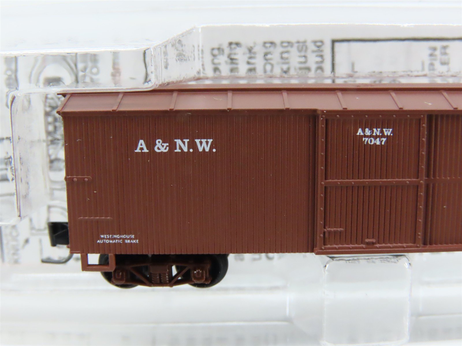 Nn3 Scale Micro-Trains MTL 80000140 A&NW Austin & North Western Box Car #7047