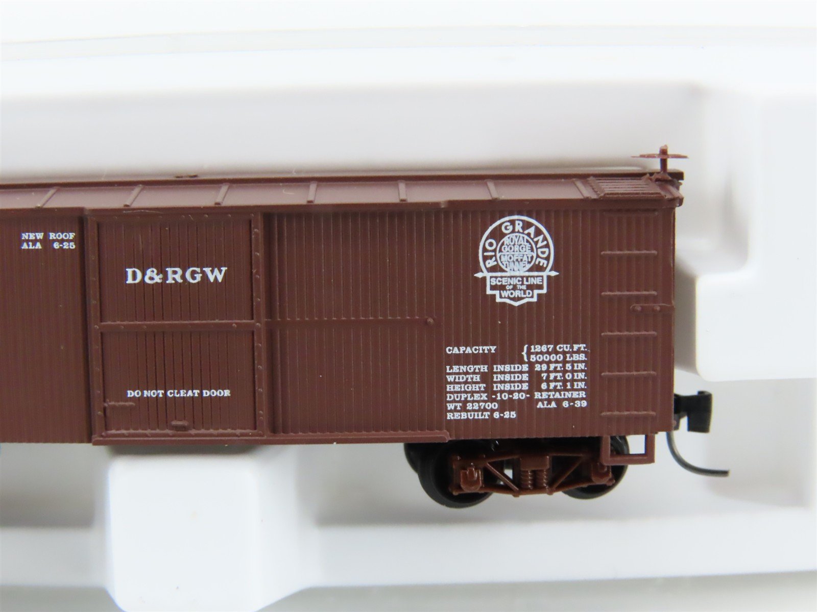 Nn3 Scale Micro-Trains MTL 15101 D&RGW Rio Grande 30' Single Door Box Car #3375