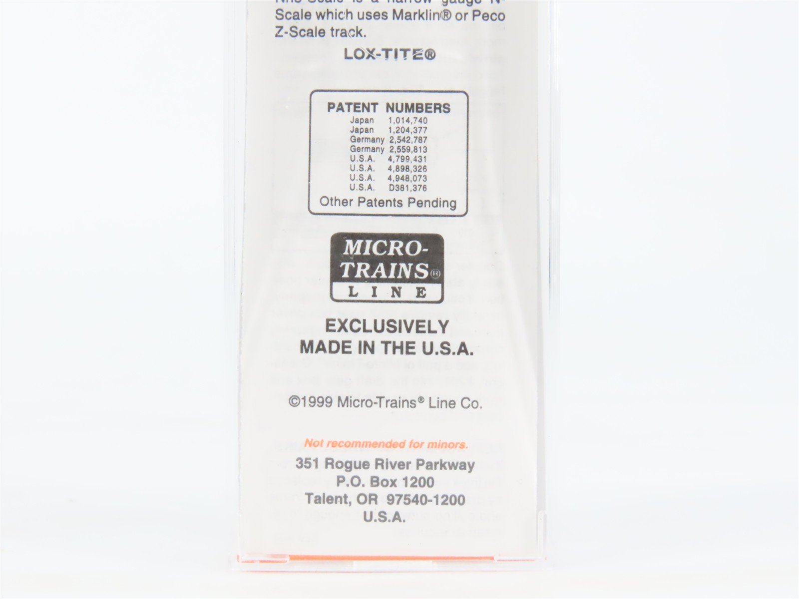 Nn3 Scale Micro-Trains MTL 15112 D&RGW Rio Grande 30' Single Door Box Car #3270