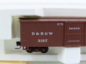 Nn3 Scale Micro-Trains MTL 15101 D&RGW Rio Grande Single Door Box Car #3187