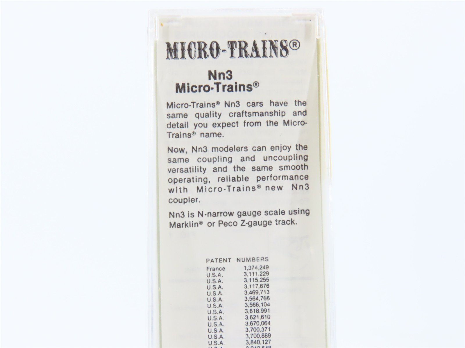 Nn3 Scale Micro-Trains MTL 15101 D&RGW Rio Grande Single Door Box Car #3187