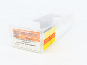 Nn3 Scale Micro-Trains MTL 15101 D&RGW Rio Grande Single Door Box Car #3187
