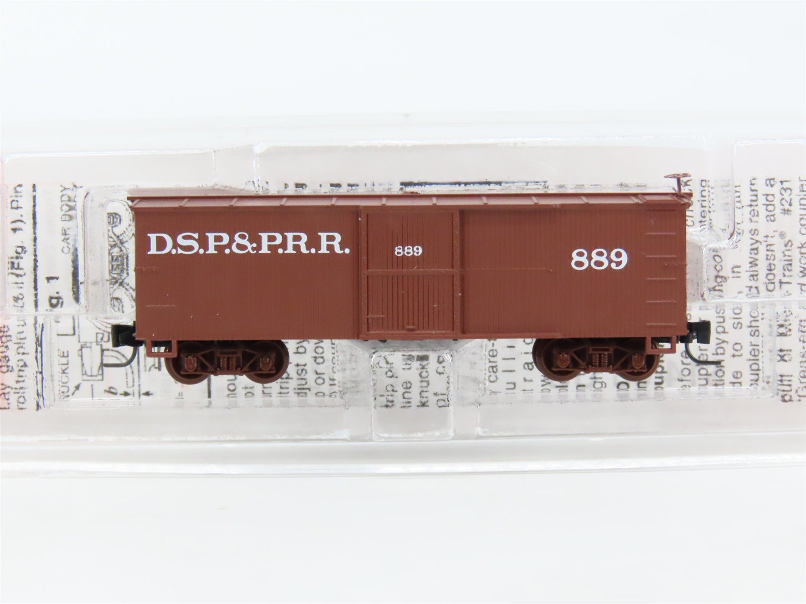 Nn3 Micro-Trains MTL 80000170 DSP&PRR Denver South Park & Pacific Box Car #889