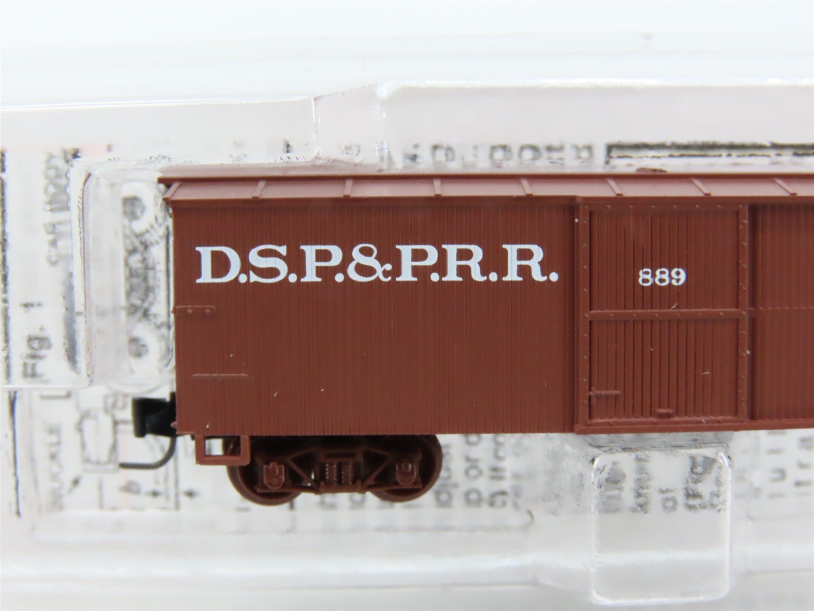 Nn3 Micro-Trains MTL 80000170 DSP&PRR Denver South Park & Pacific Box Car #889
