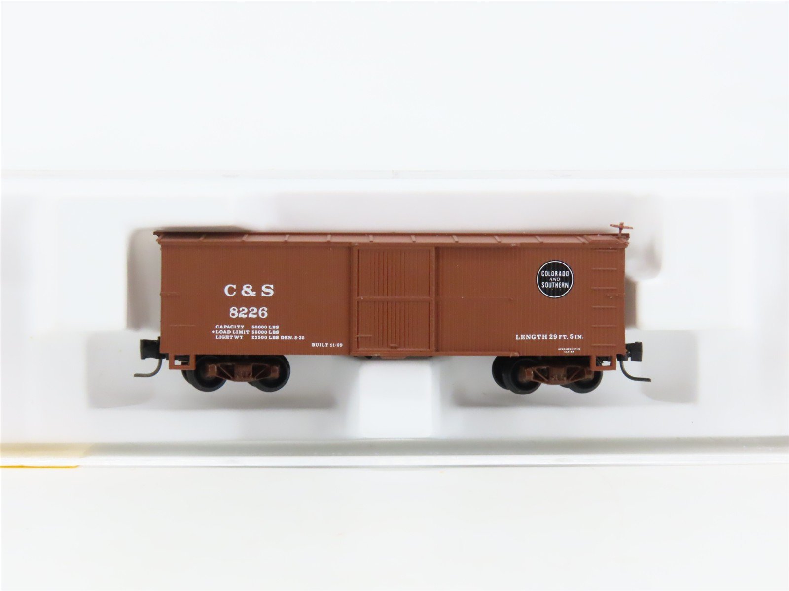 Nn3 Scale Micro-Trains MTL 15106 C&S Colorado & Southern 30' Box Car #8226