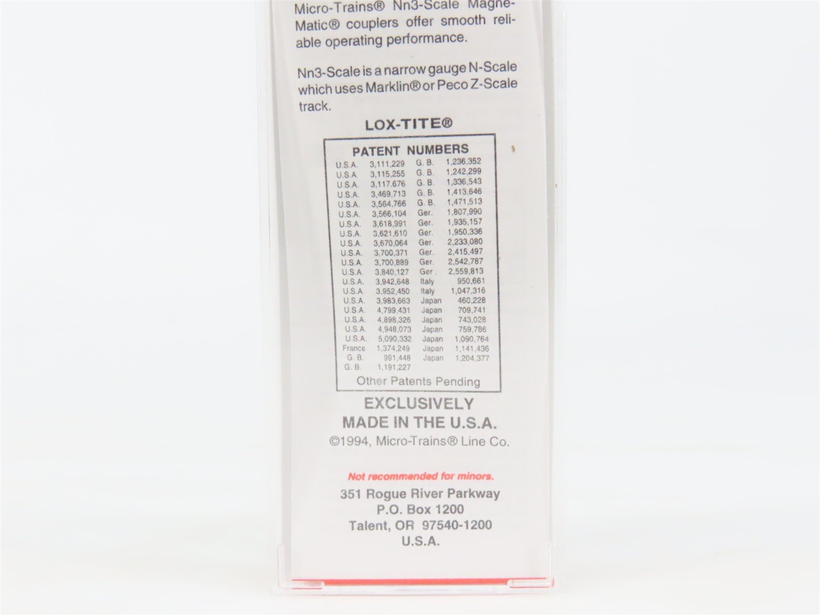 Nn3 Scale Micro-Trains MTL 15106 C&S Colorado & Southern 30' Box Car #8226