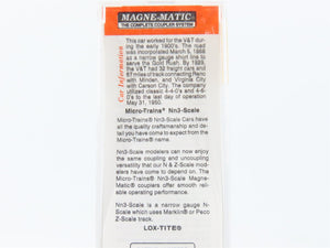 Nn3 Scale Micro-Trains MTL 15109 V&T Virginia & Truckee 30' Box Car #1013