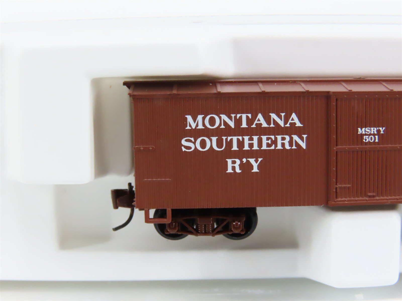 Nn3 Scale Micro-Trains MTL 15110 MSR'Y Montana Southern Single Door Box Car #501