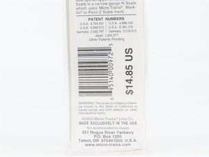 Nn3 Scale Micro-Trains MTL 15110 MSR'Y Montana Southern Single Door Box Car #501