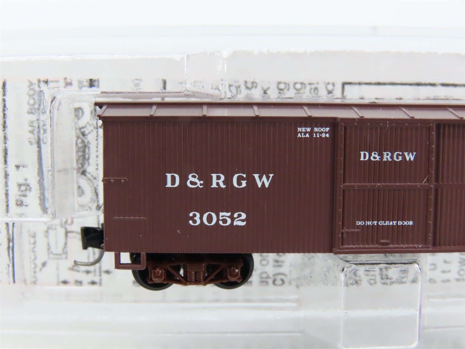 Nn3 Scale Micro-Trains MTL 15101 D&RGW Rio Grande Single Door Box Car #3052