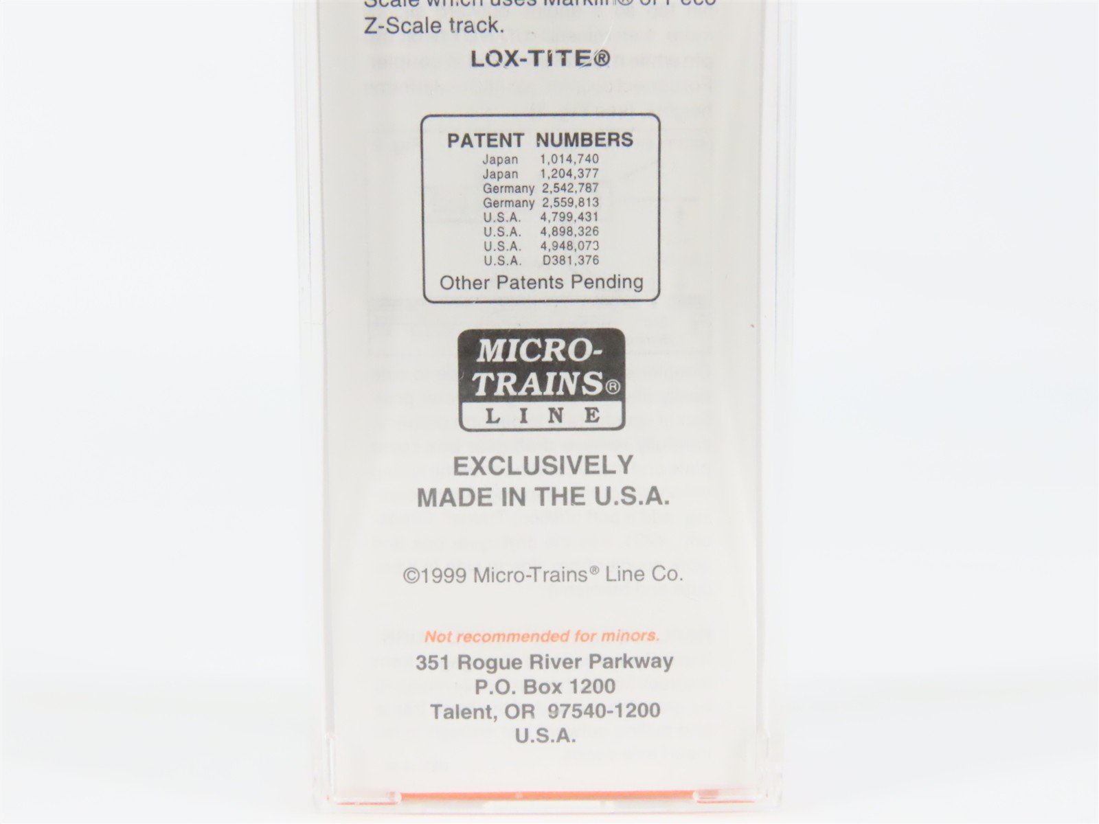 Nn3 Scale Micro-Trains MTL 15107 East Broad Top 30' Single Door Box Car #154
