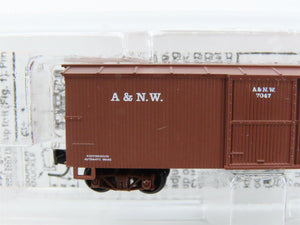 Nn3 Scale Micro-Trains MTL 80000140 A&NW Austin & North Western Box Car #7047