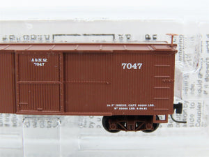 Nn3 Scale Micro-Trains MTL 80000140 A&NW Austin & North Western Box Car #7047