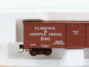 Nn3 Scale Micro-Trains MTL 15104 F&CC Florence & Cripple Creek 30' Box Car #540