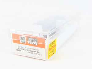 Nn3 Scale Micro-Trains MTL 15105 D&SNG Durango & Silverton 30' Box Car #3410