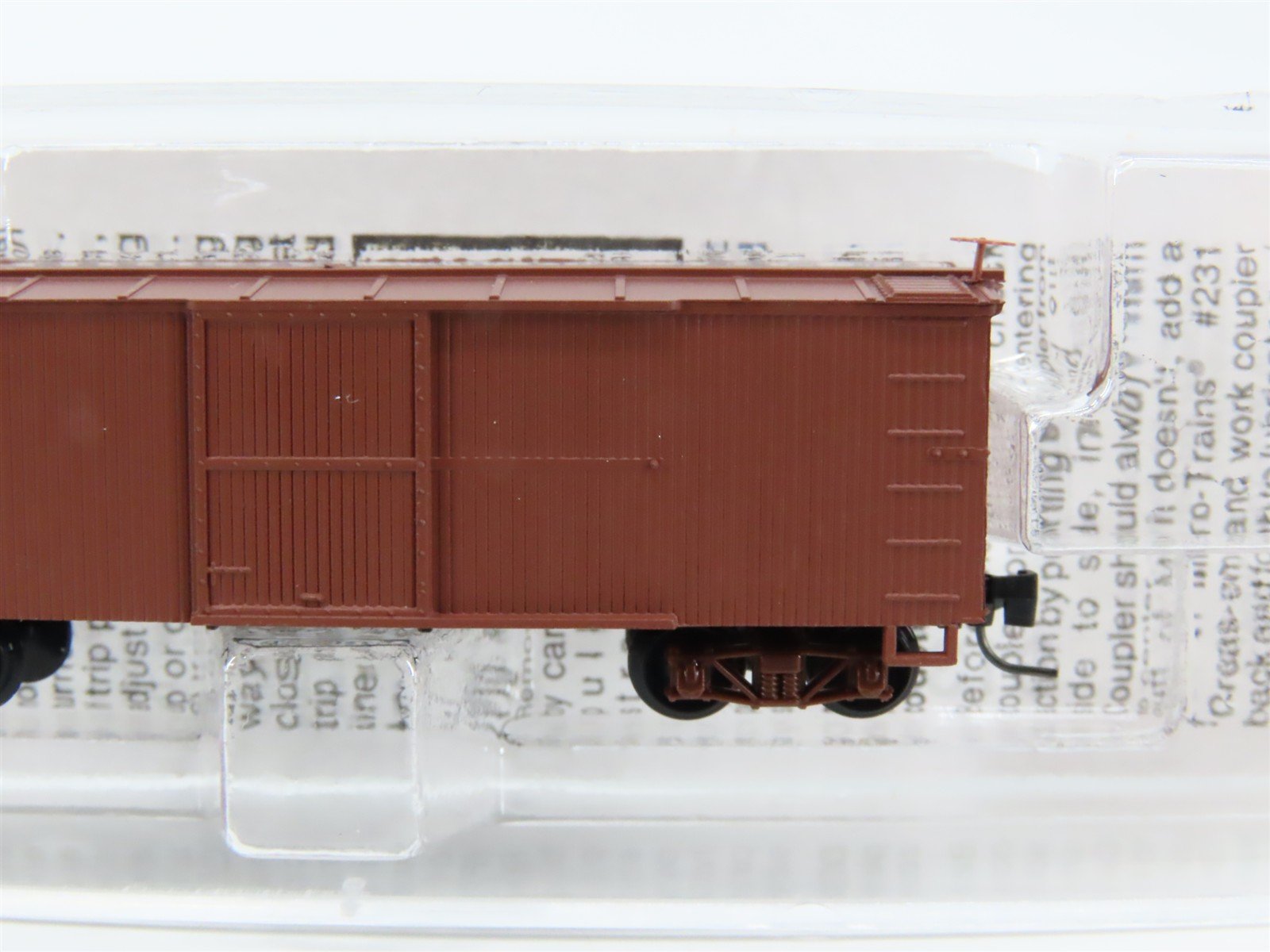 Nn3 Scale Micro-Trains MTL 80000070 East Broad Top Single Door Box Car #163