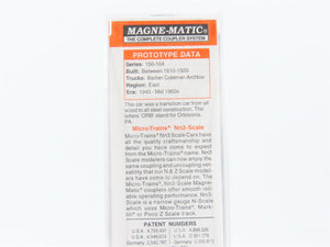 Nn3 Scale Micro-Trains MTL 80000070 East Broad Top Single Door Box Car #163