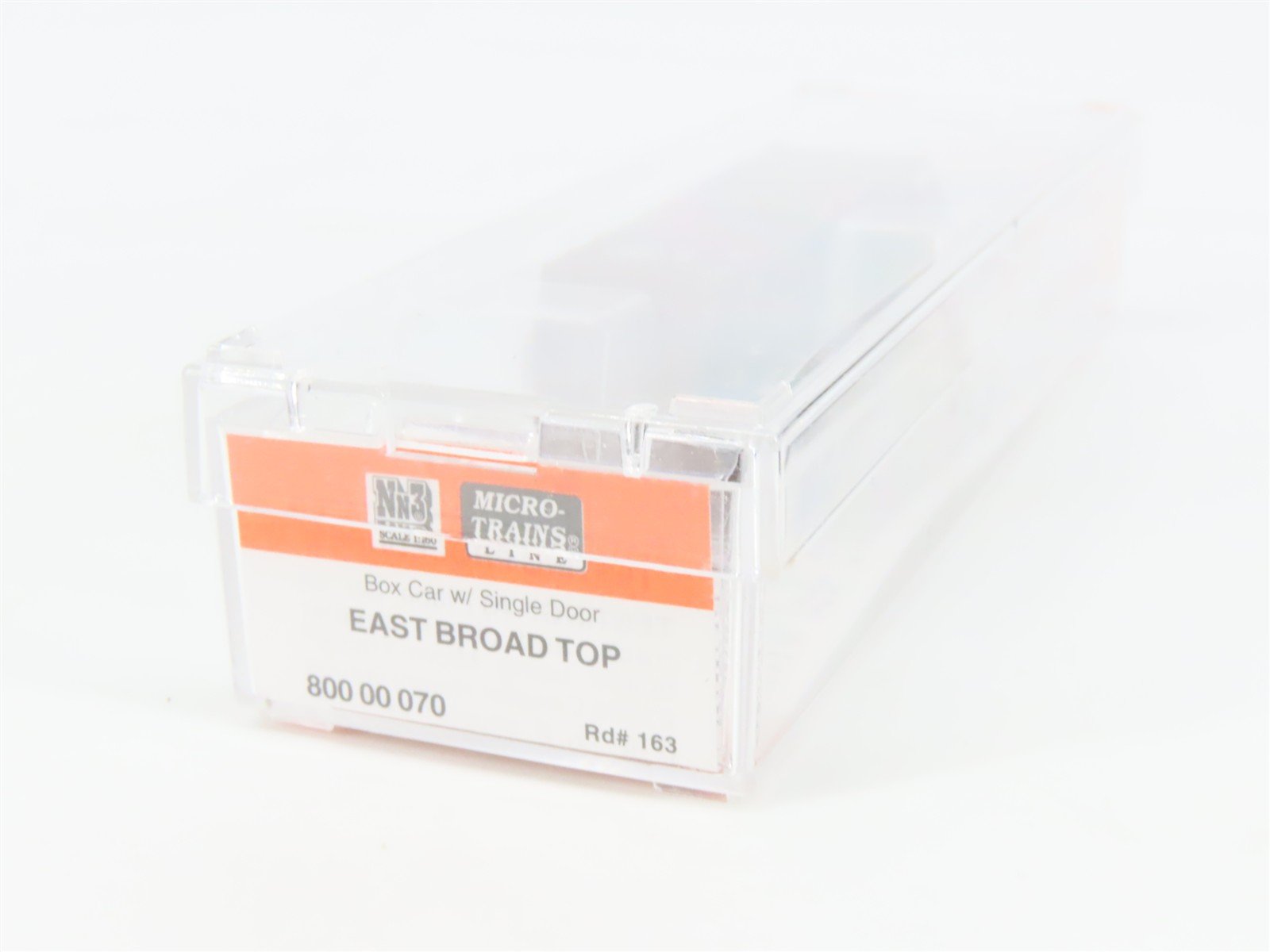 Nn3 Scale Micro-Trains MTL 80000070 East Broad Top Single Door Box Car #163