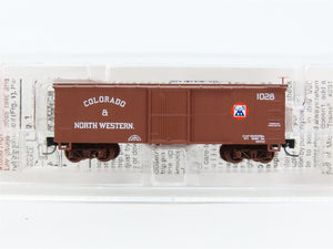 Nn3 Scale Micro-Trains MTL 15108 C&N Colorado & Northwestern 30' Box Car #1028