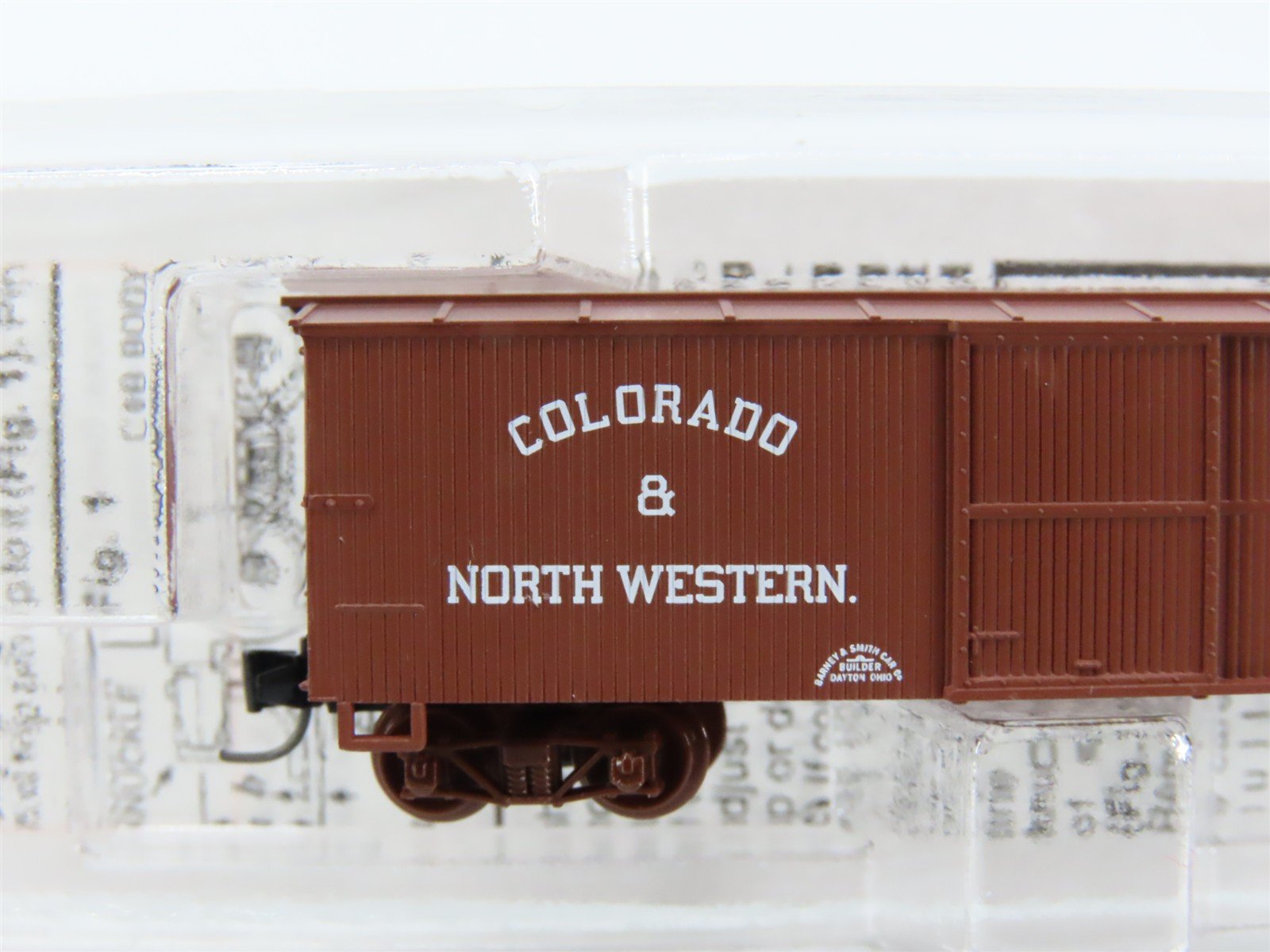 Nn3 Scale Micro-Trains MTL 15108 C&N Colorado & Northwestern 30' Box Car #1028