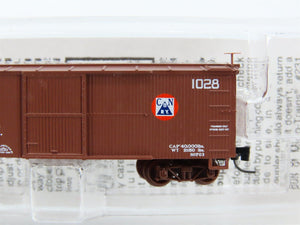 Nn3 Scale Micro-Trains MTL 15108 C&N Colorado & Northwestern 30' Box Car #1028