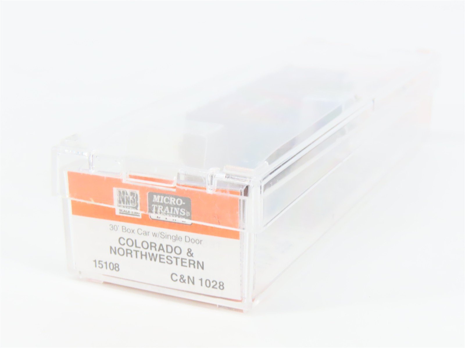 Nn3 Scale Micro-Trains MTL 15108 C&N Colorado & Northwestern 30' Box Car #1028