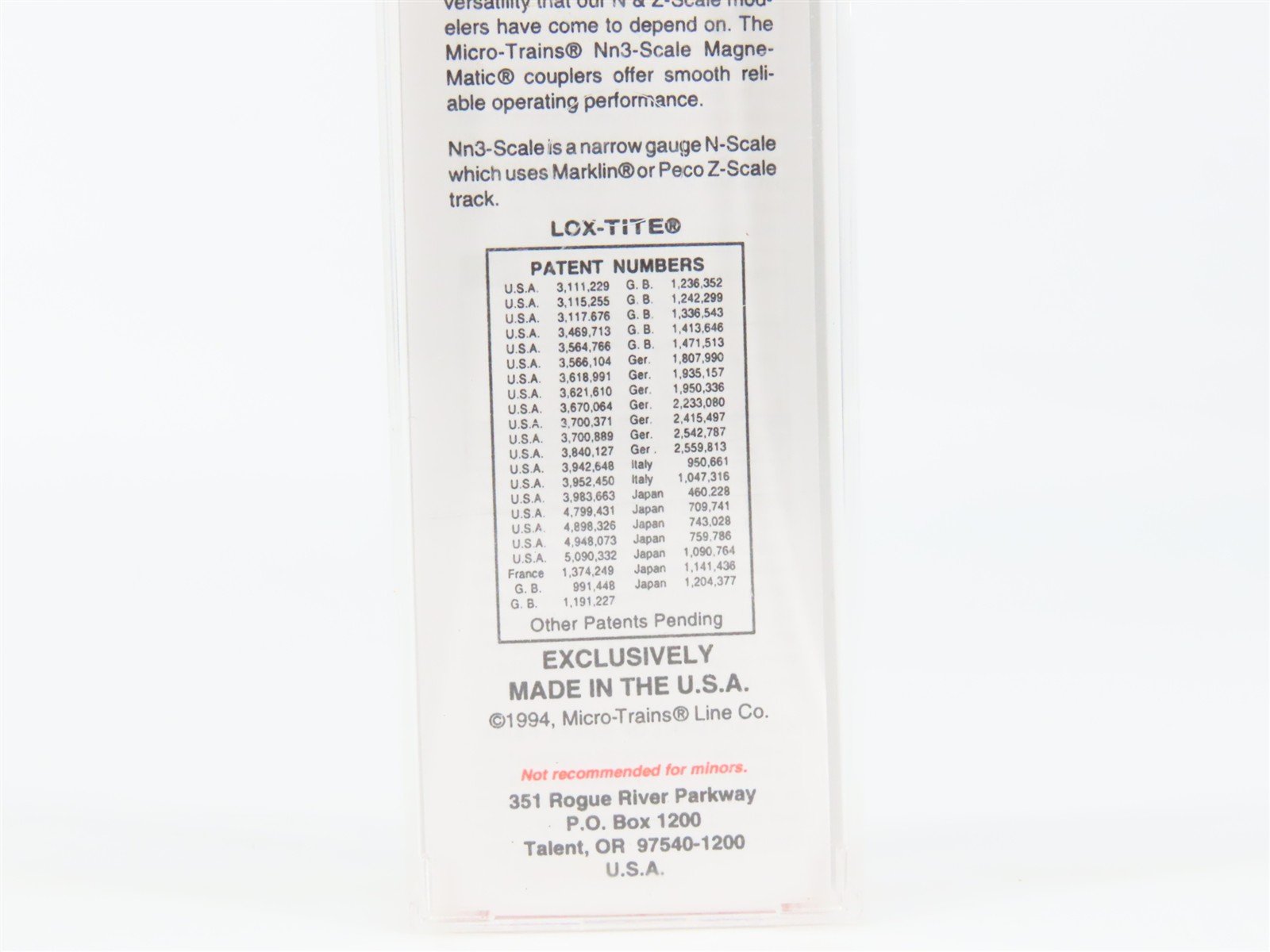Nn3 Scale Micro-Trains MTL 15204 C&S Colorado & Southern 23' 6