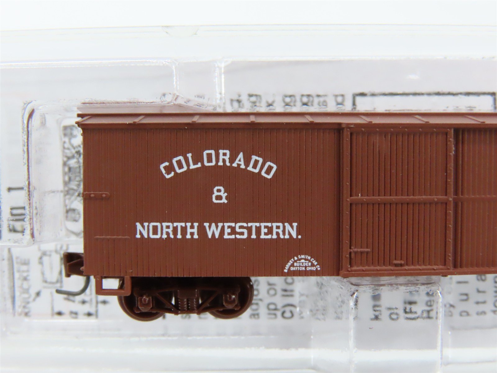Nn3 Micro-Trains MTL 80000080 C&N Colorado & Northwestern 30' Box Car #1024
