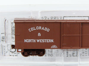 Nn3 Micro-Trains MTL 80000080 C&N Colorado & Northwestern 30' Box Car #1024