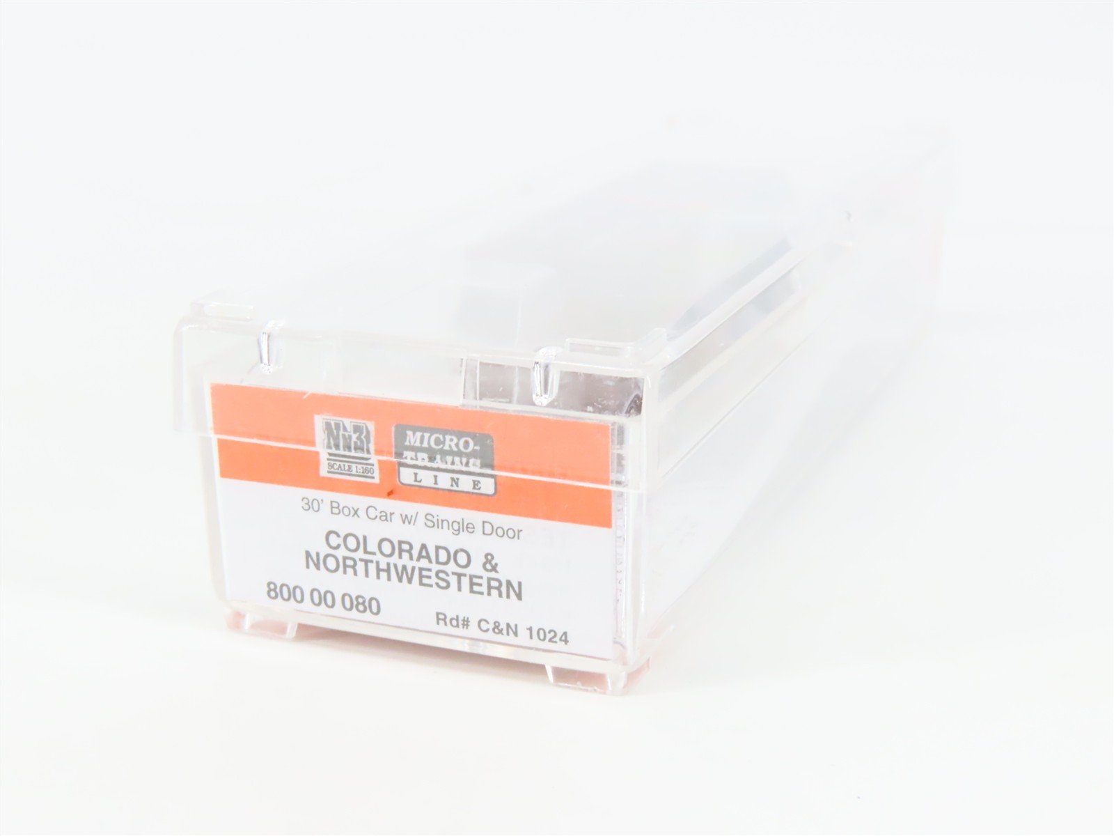 Nn3 Micro-Trains MTL 80000080 C&N Colorado & Northwestern 30' Box Car #1024