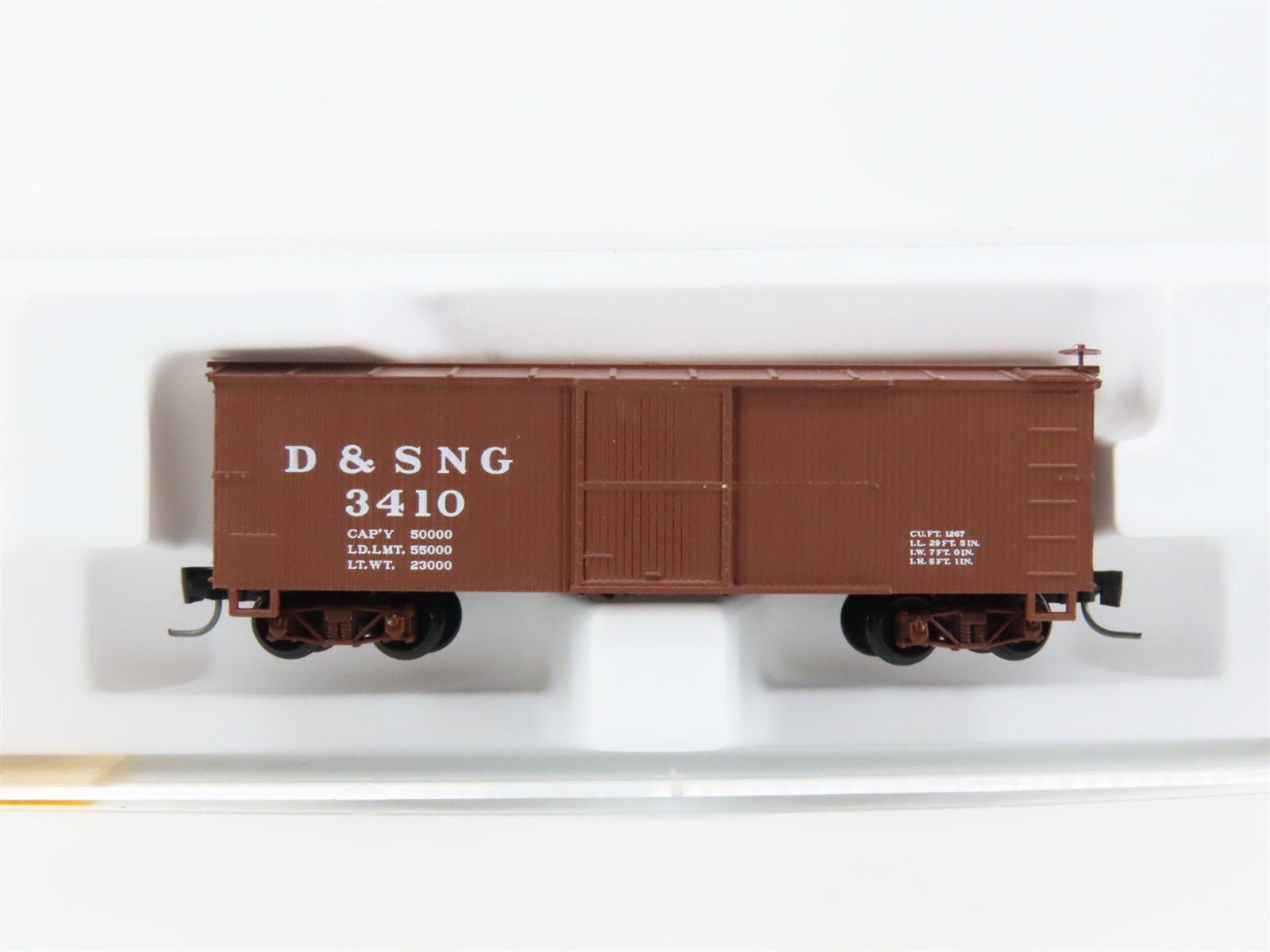 Nn3 Scale Micro-Trains MTL 15105 D&SNG Durango & Silverton 30' Box Car #3410