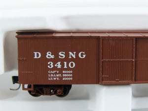 Nn3 Scale Micro-Trains MTL 15105 D&SNG Durango & Silverton 30' Box Car #3410