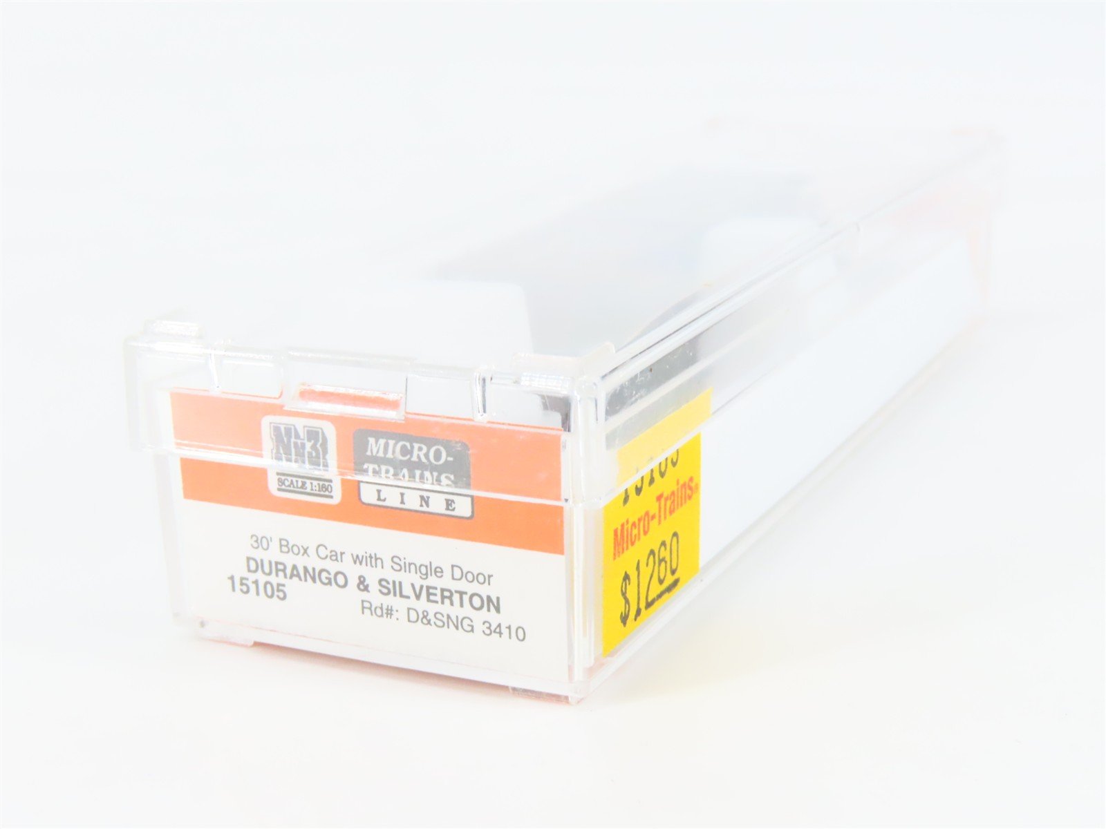 Nn3 Scale Micro-Trains MTL 15105 D&SNG Durango & Silverton 30' Box Car #3410