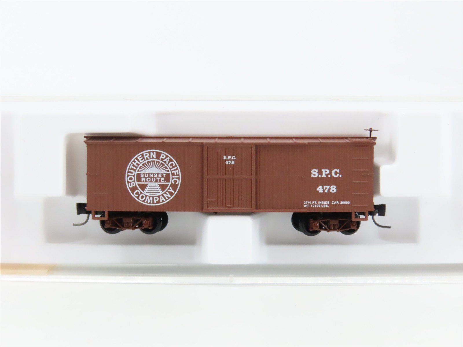 Nn3 Scale Micro-Trains MTL 15102 SPC Southern Pacific Company 30' Box Car #478