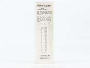 Nn3 Scale Micro-Trains MTL 15301 SP Southern Pacific Flat Car #478 w/ Stakes