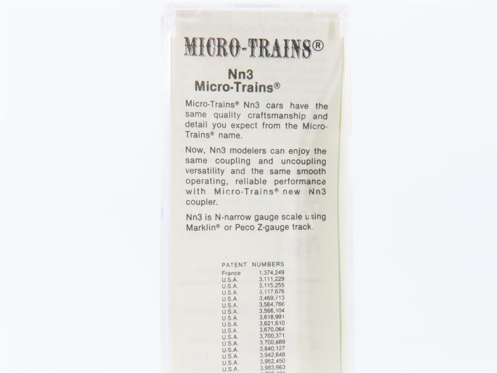 Nn3 Scale Micro-Trains MTL 15301 SP Southern Pacific Flat Car #478 w/ Stakes