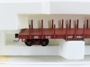 Nn3 Scale Micro-Trains MTL 15301 SP Southern Pacific Flat Car #480 w/ Stakes