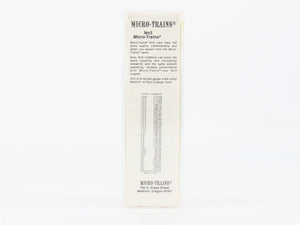 Nn3 Scale Micro-Trains MTL 15301 SP Southern Pacific Flat Car #480 w/ Stakes