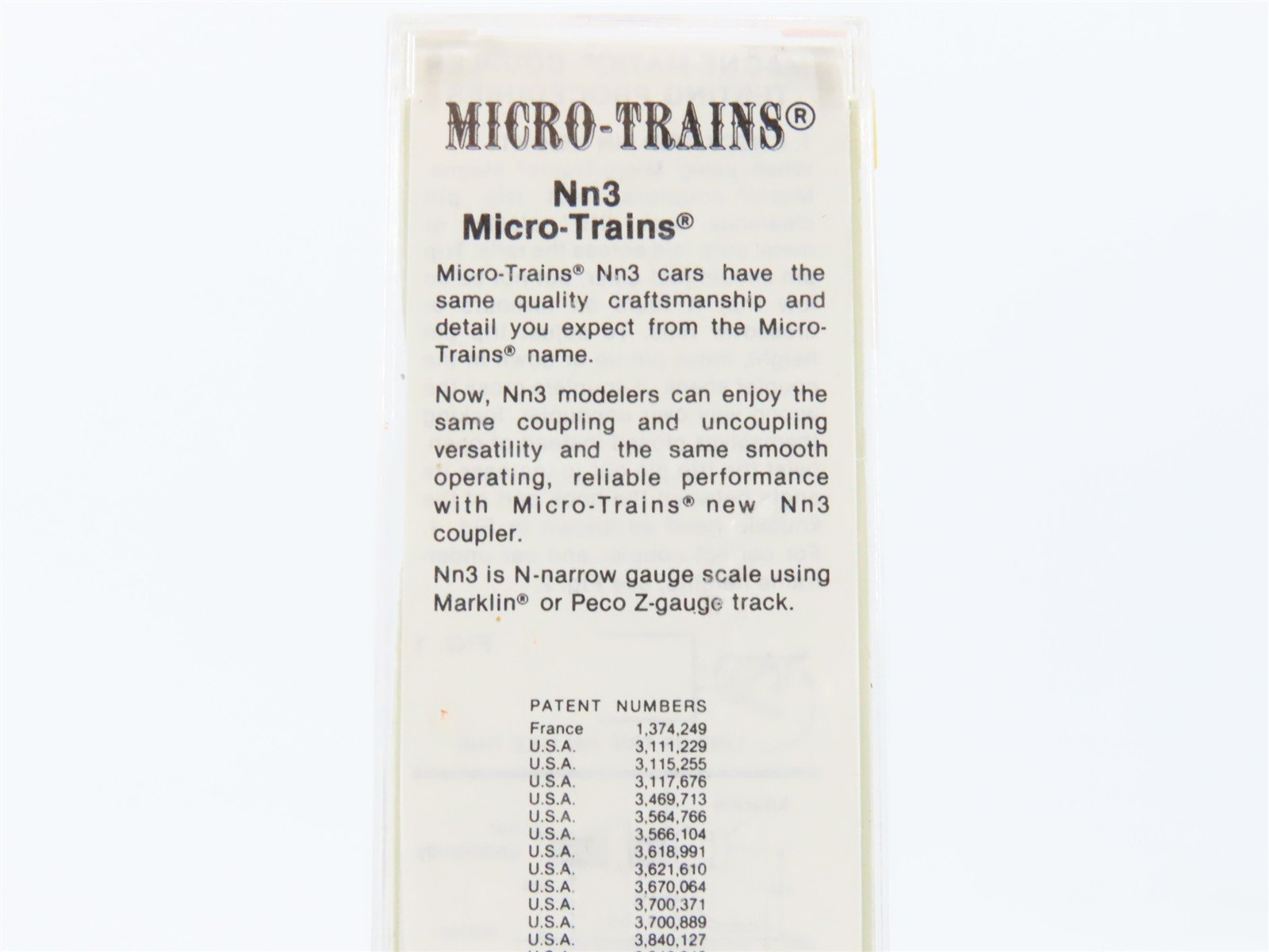 Nn3 Scale Micro-Trains MTL 15301 SP Southern Pacific Flat Car #480 w/ Stakes