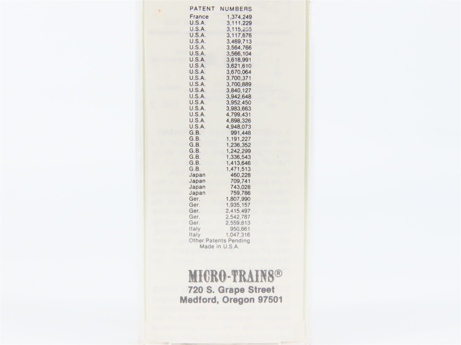 Nn3 Scale Micro-Trains MTL 15301 SP Southern Pacific Flat Car #480 w/ Stakes