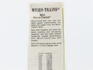 Nn3 Scale Micro-Trains MTL 15301 SP Southern Pacific Flat Car #480 w/ Stakes