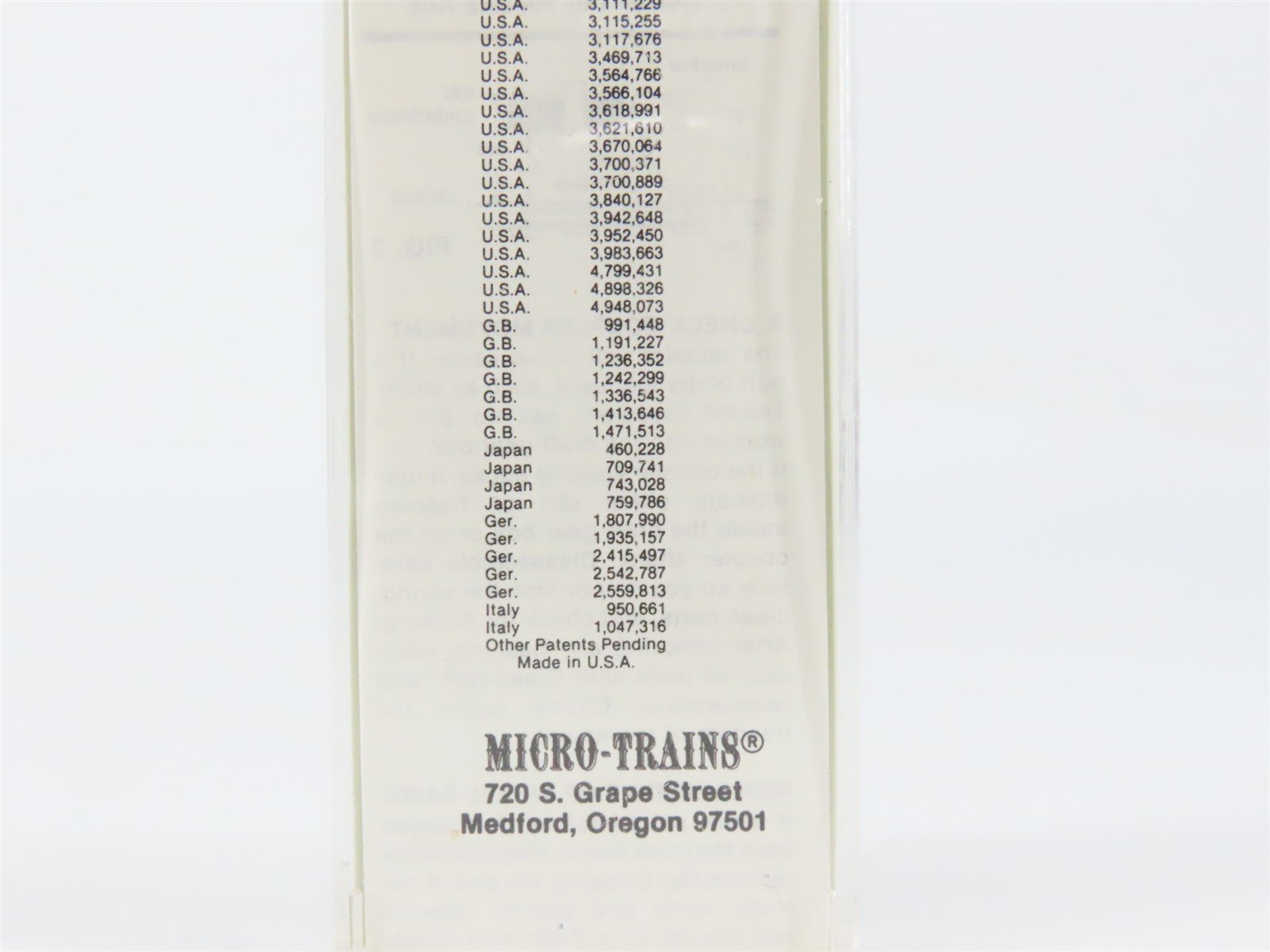 Nn3 Scale Micro-Trains MTL 15301 SP Southern Pacific Flat Car #480 w/ Stakes